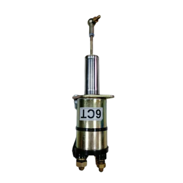 Mild Steel Water 6CT Cummins Engine Stop Solenoid