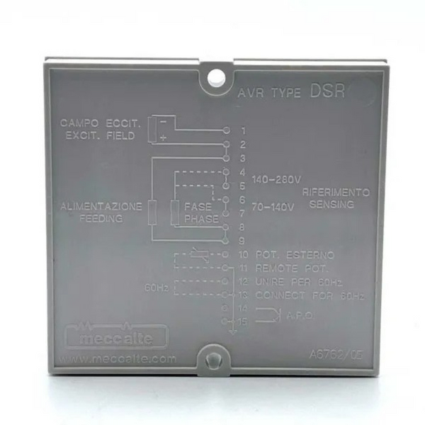 Mecc Alte DSR Voltage Regulator AVR