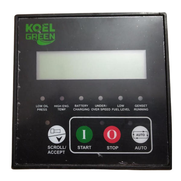 Koel Green KG 541 Genset Controller