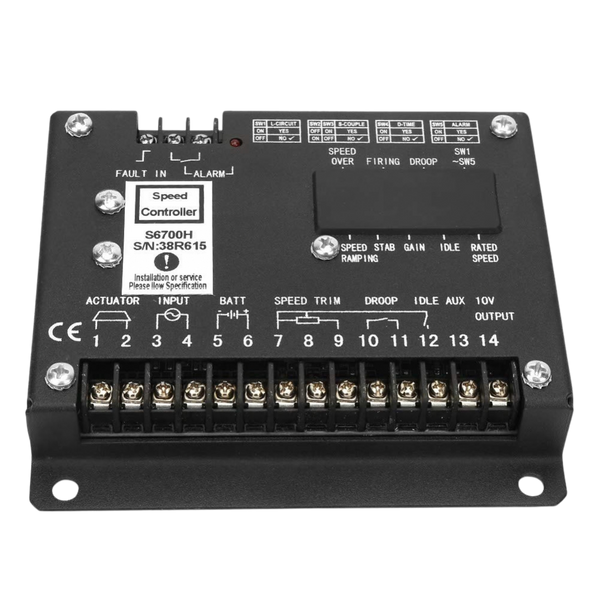 Mahindra Speed Control Panel