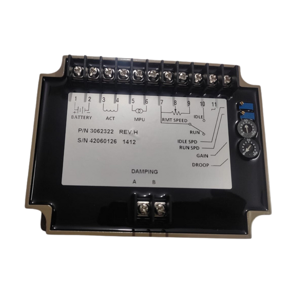 Cummins Speed Controller